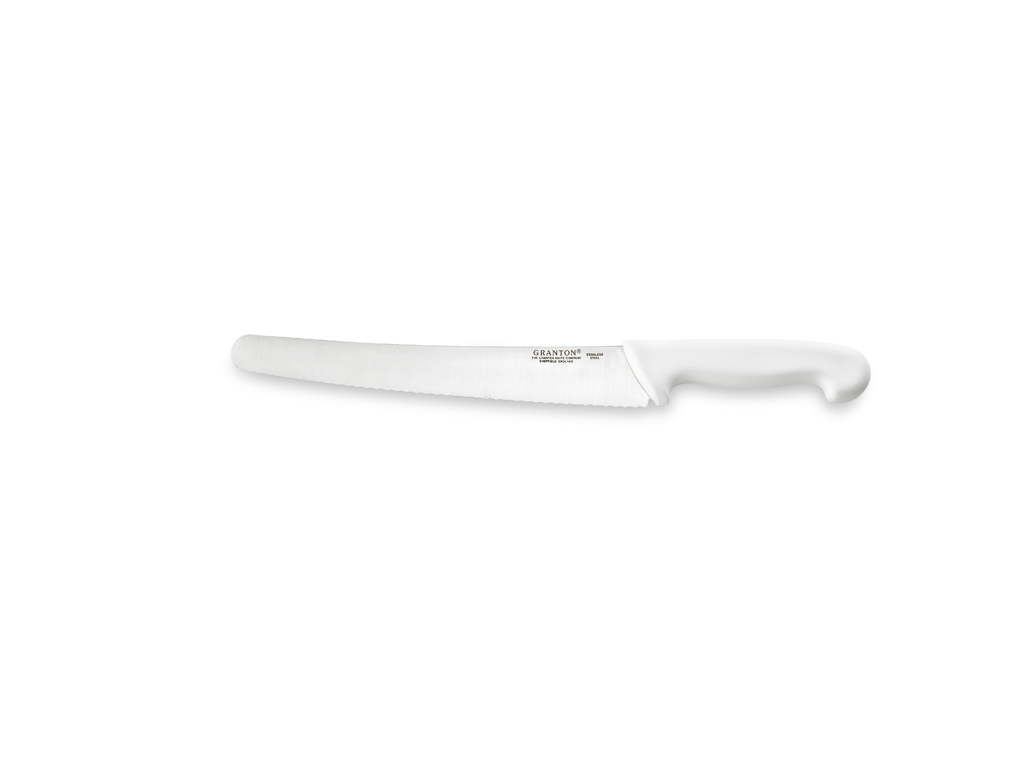 Universal knife, 25 cm, Granton, White