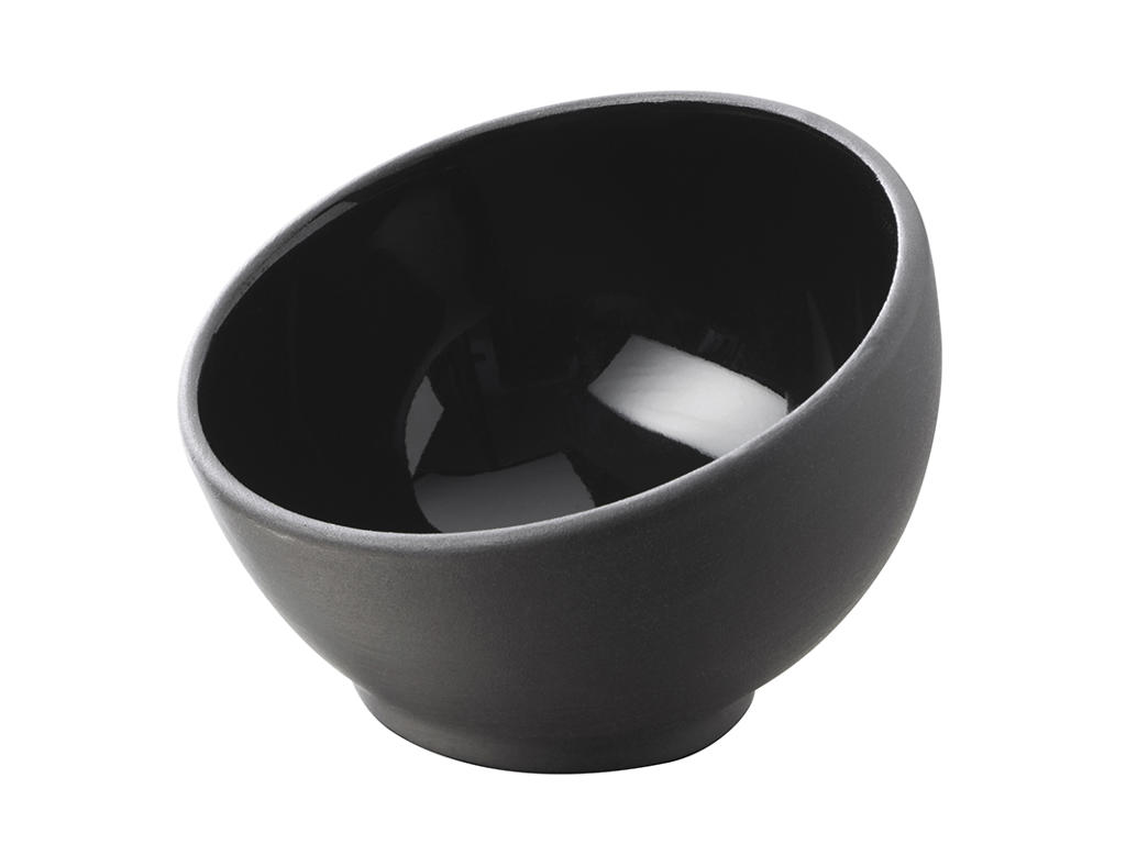 Bowl 4 cl Glossy Black Solid