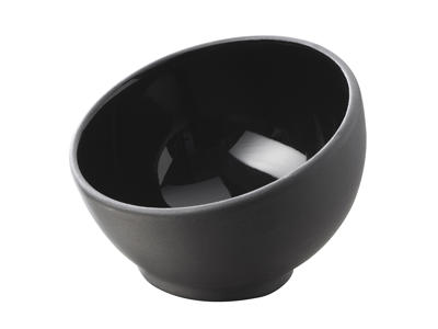 Bowl 4 cl Glossy Black Solid