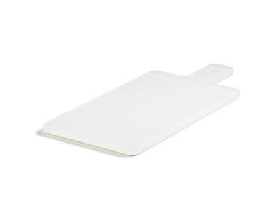 Serving board with handle 32x7 cm White Mealplak