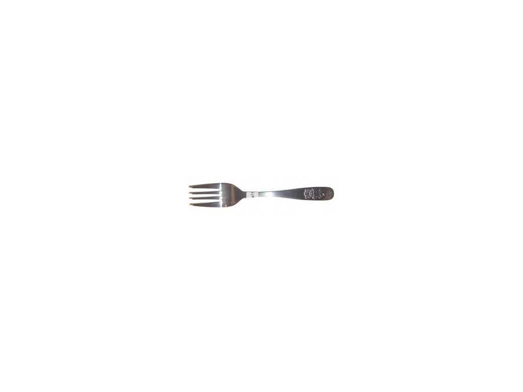 Children's fork with teddy bear motif RF 14 cm