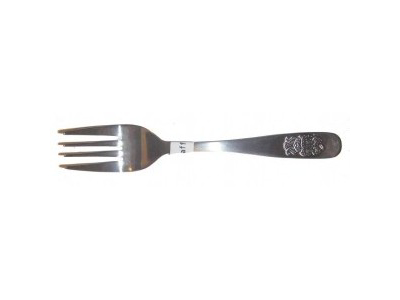 Children's fork with teddy bear motif RF 14 cm