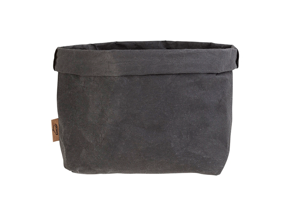 Bread bag black 20x20 cm