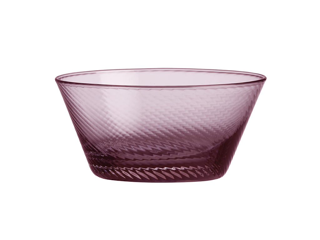 RAW Unique Bowl Ø12.5 cm swirl Pink
