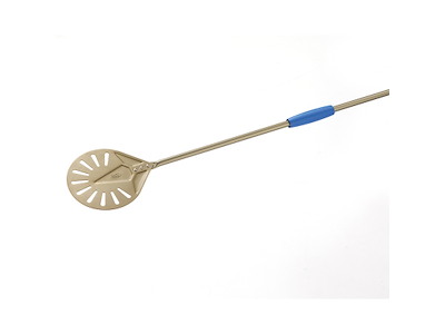 Pizza shovel Ø23 cm perf. 150 cm Gold