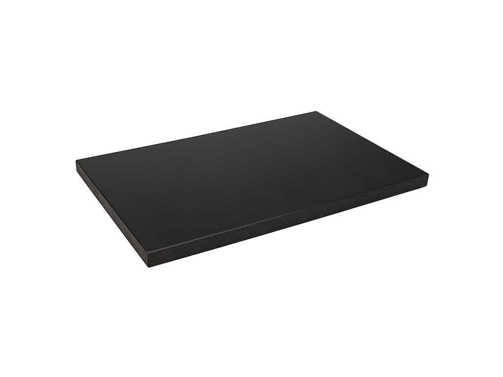 Cutting Board - Polyd - Black - 40x25x2cm