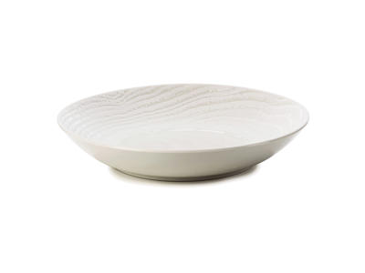 Plate Deep 27 cm Ivory Arborescence