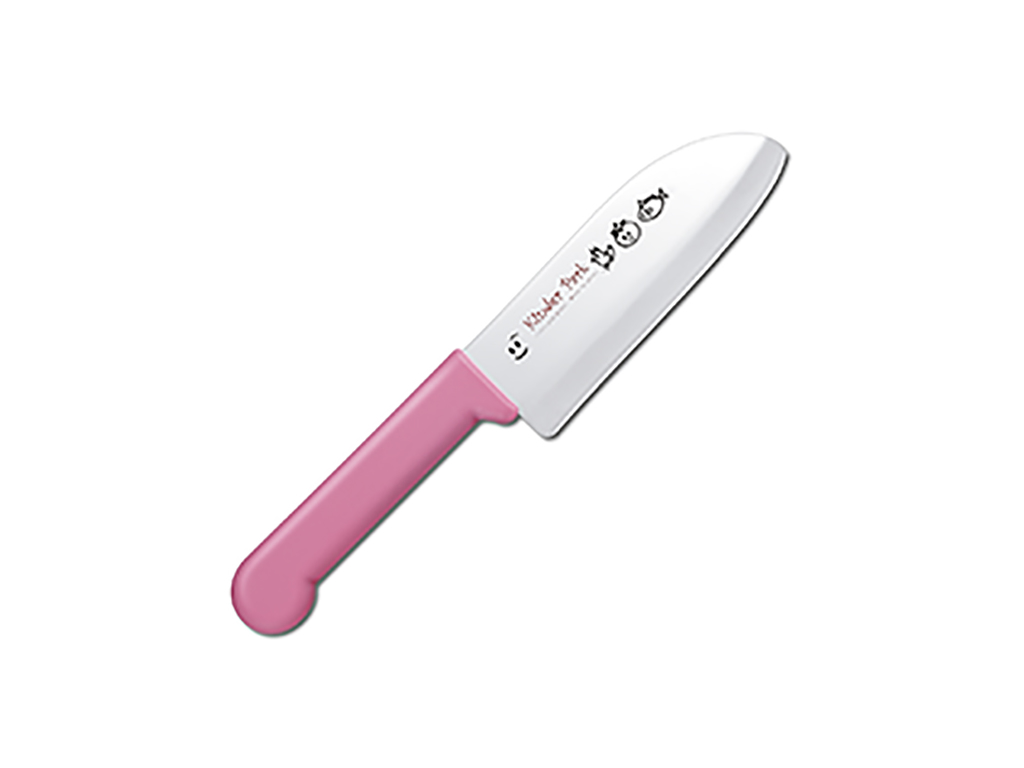Tojiro Children's Knife, 12 cm, pink