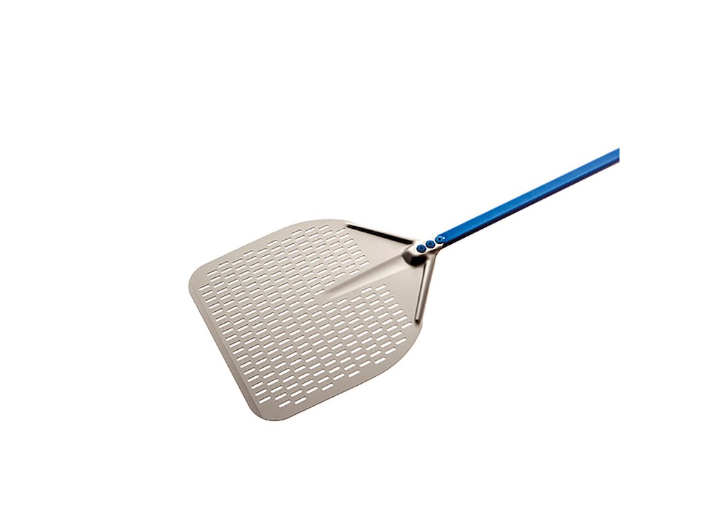 Pizza shovel 45x45 cm ALU perf. 150 cm