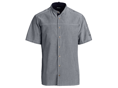 Chef shirt short sleeve Gray L