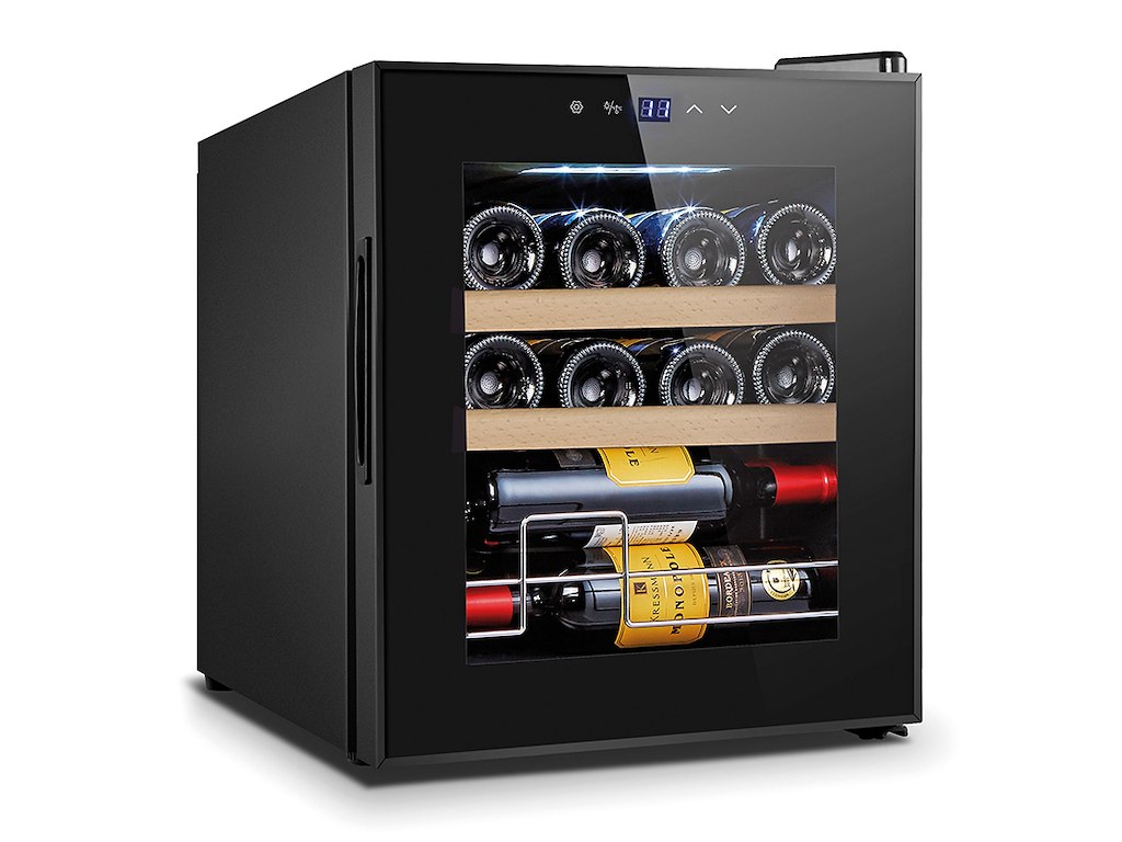 Black Wine Cooler 12 Bottles