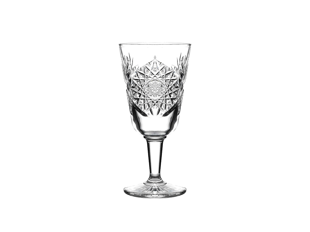 Glass Hobstar wine glass 30 cl