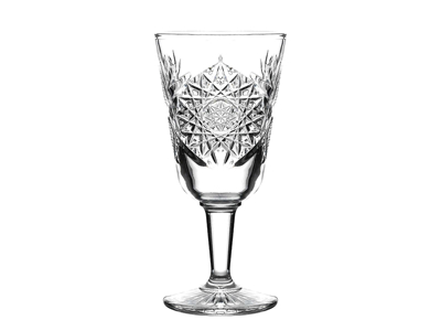 Glass Hobstar wine glass 30 cl