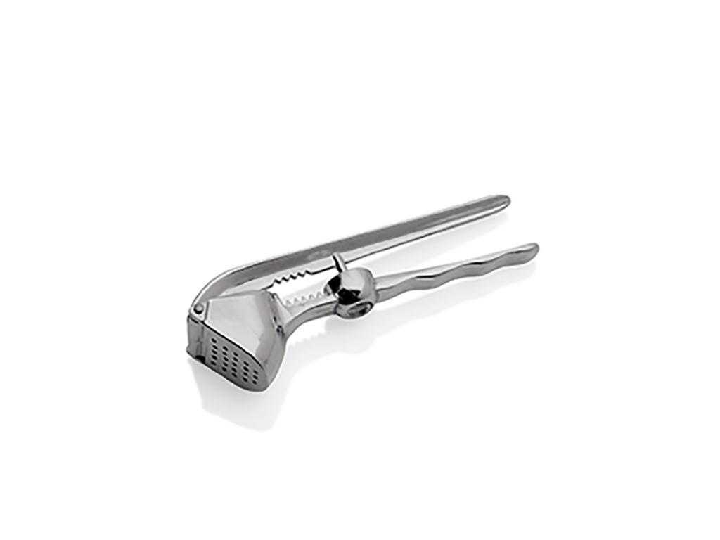 Garlic press in aluminum