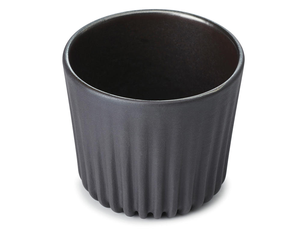 Cup 8 cl Black Smooth Pekoe