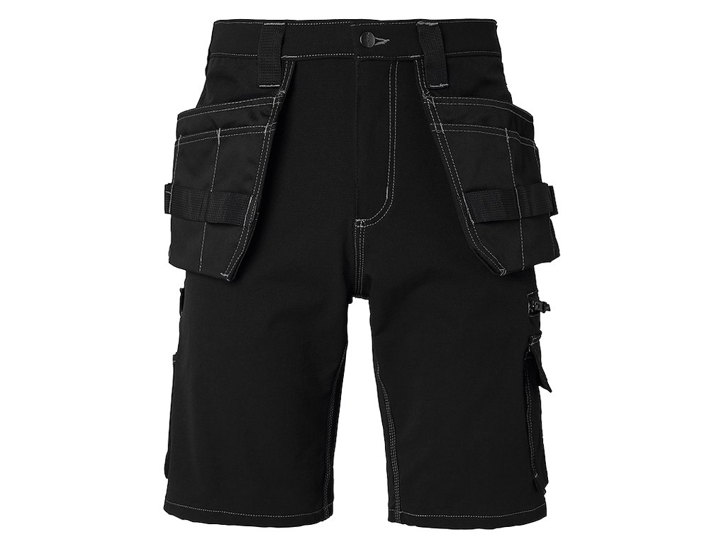 Arbejdsshorts Sort Str. 54