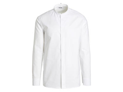 Shirt White Men modern Oxford