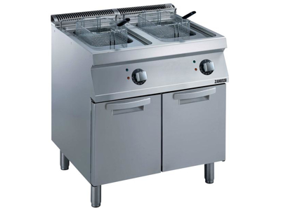 Fryer 2x7 ltr w/cabinet el 800 mm 70