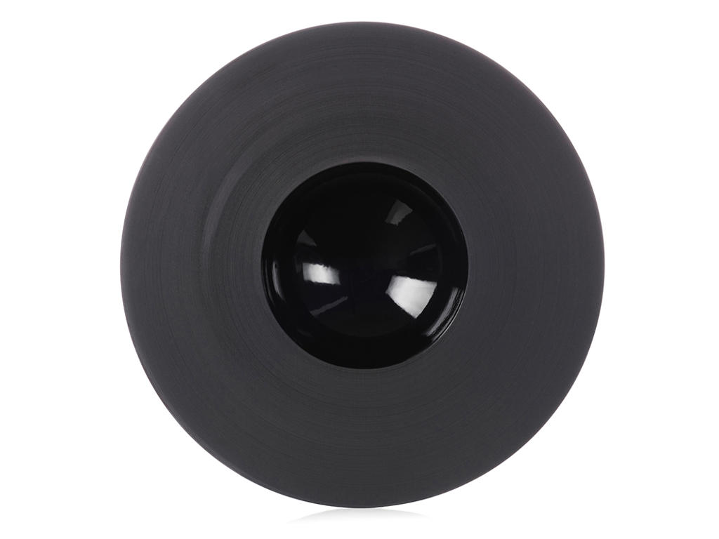 Plate Ball Shape 30 cm Black Sphere