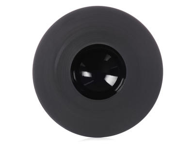 Plate Ball Shape 30 cm Black Sphere