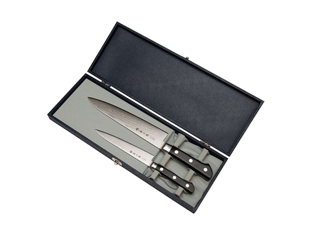 Tojiro Pro DP Knife Set, 2 pieces, 37 layers