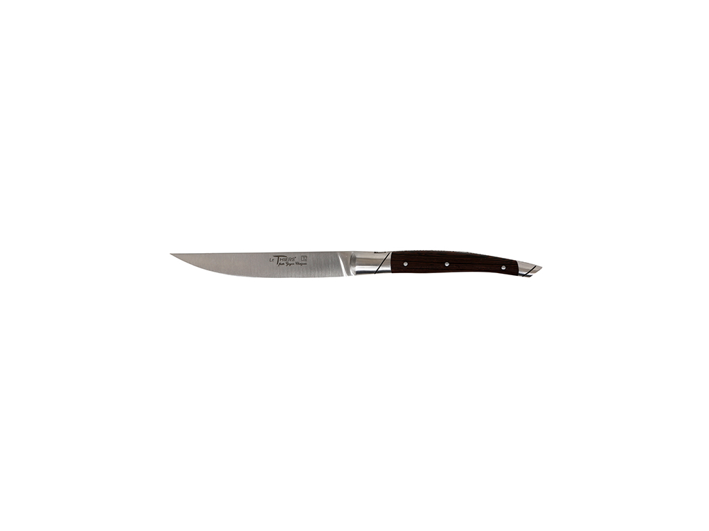 Steak knife, Le Thiers Prestige, Handle of wenge wood