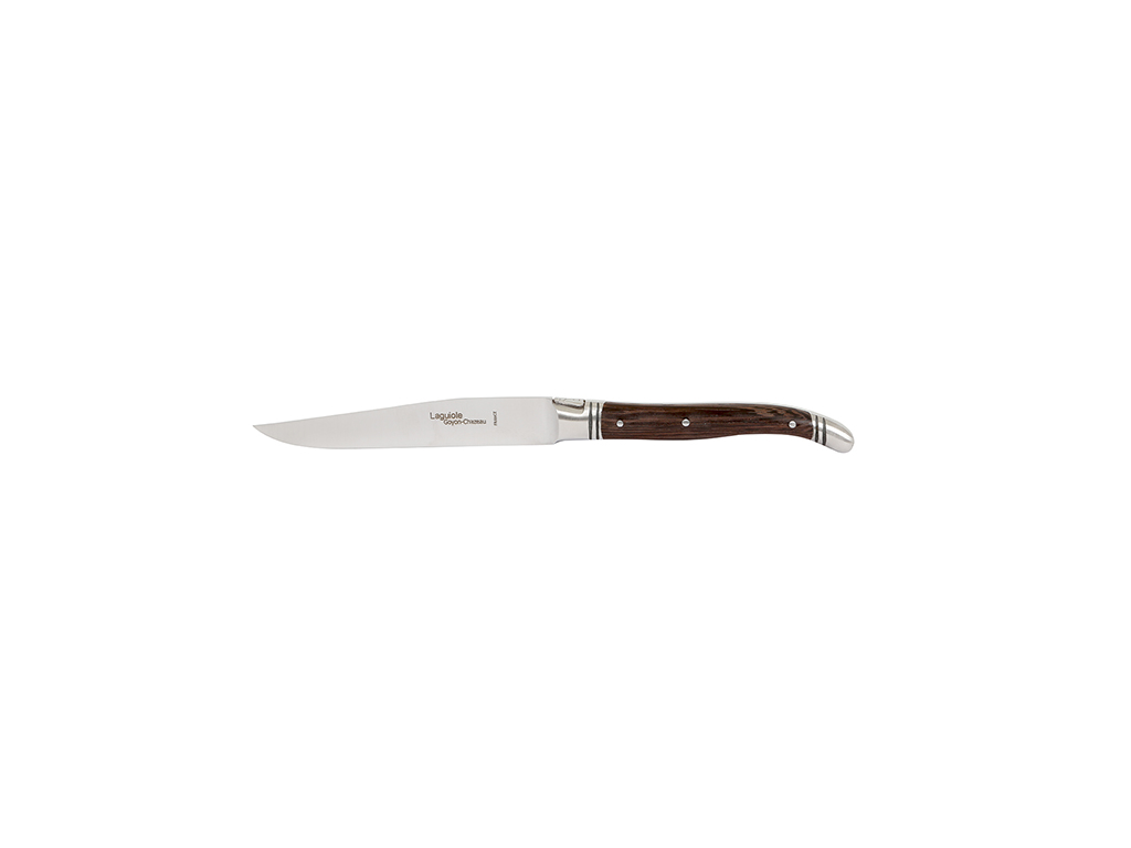 Steak knife, Laguiole Avantage, Handle of wenge wood