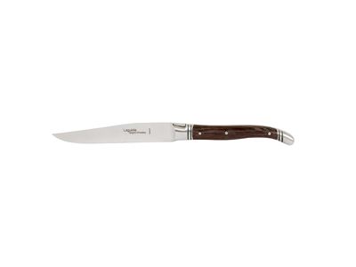 Steak knife, Laguiole Avantage, Handle of wenge wood