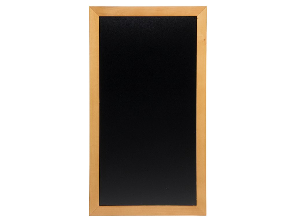 Board 100x56 cm teak lacquered frame