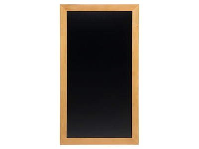 Board 100x56 cm teak lacquered frame