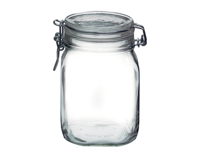 Canning jar 1 liter h 16 cm