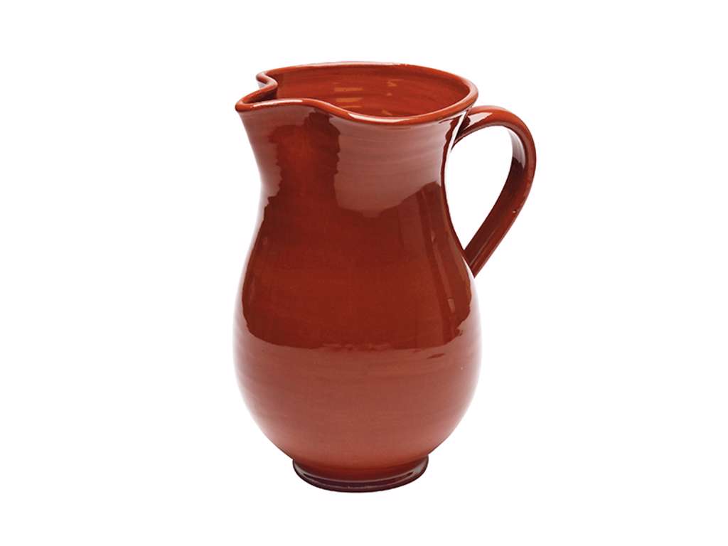 Jug ceramic 1 ltr Brown