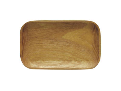 RAW Tray 17x10 cm Teak wood