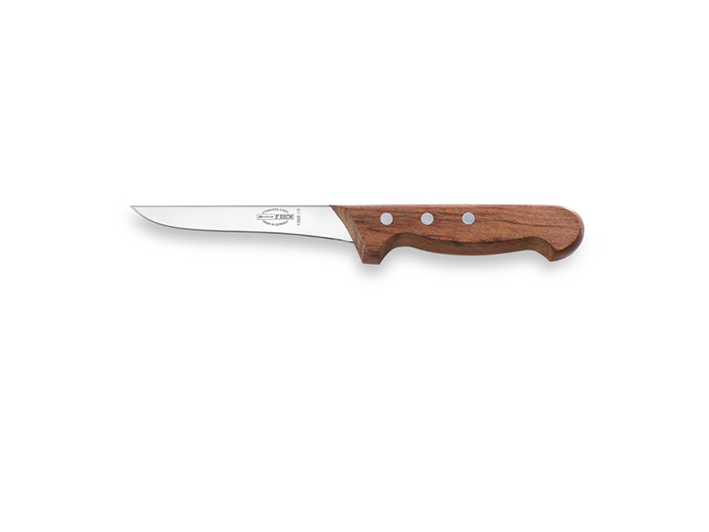 Pointed boning knife, 13 cm, F. Dick ErgoGrip, wooden handle