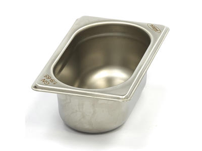 Maxima Canteen Container 1/9GN in Stainless Steel | 65mm | 176x108mm