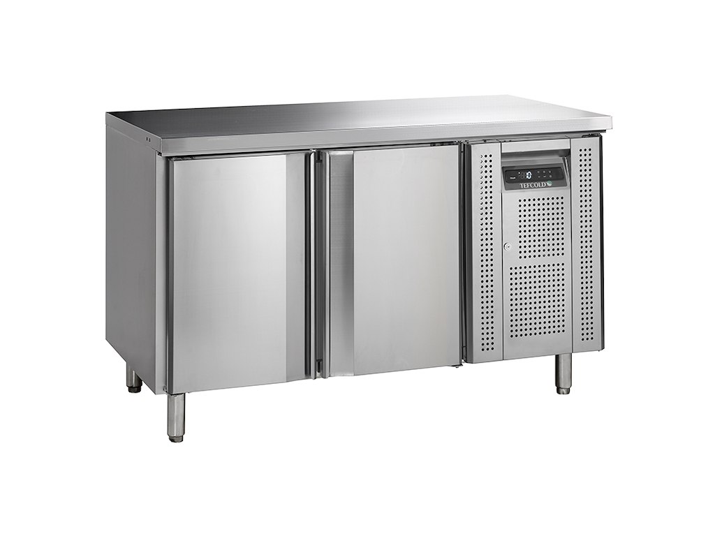 Refrigerated display case 2 doors 60x40 380 ltr