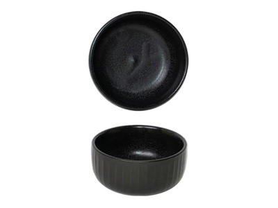 Bowl High Ø9 cm Black Gordion