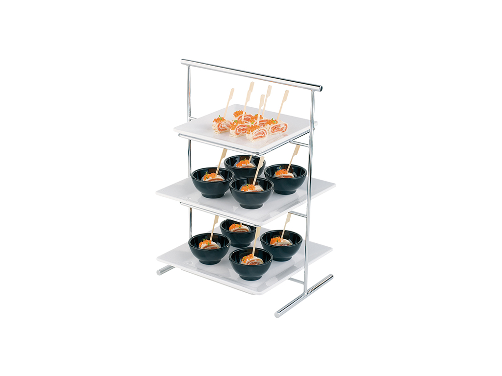 Tray holder RF for 3 trays 29 x 17 x 41 cm