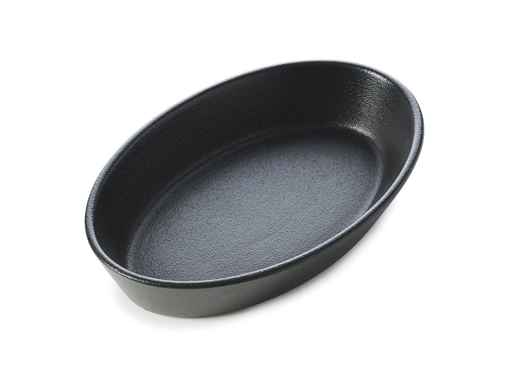 Dish Oval 22x14 cm Cast Iron style Les Essentiels