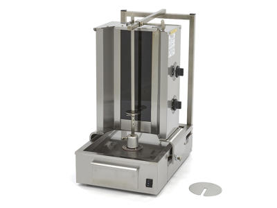 Kebab grill 2 burners 20 kg meat EL