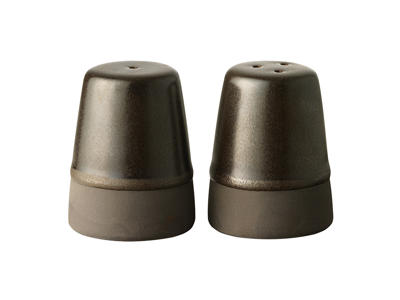 RAW Salt and Pepper set Metallic brown