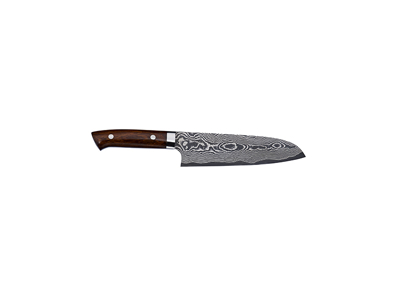 Santoku knife, 18 cm, Takefu, VG-10, 61 layers, Ironwood handle