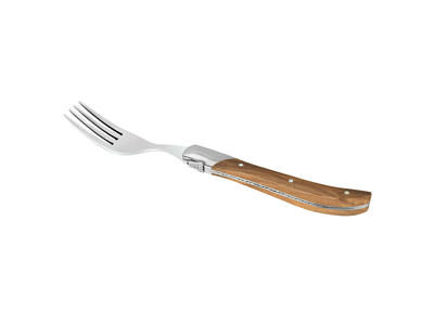 Laguiole Fork Olive Wood 6 pcs.