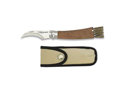 Mushroom knife with brush, lock 7.5 cm