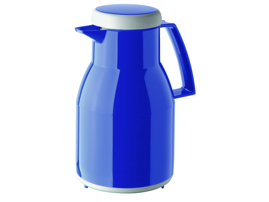 Thermal jug Blue 1 ltr. dishwasher safe