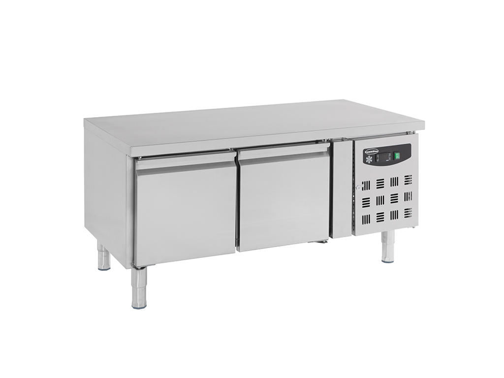 Refrigerated display case 2 doors 1360x700x65 compact in side