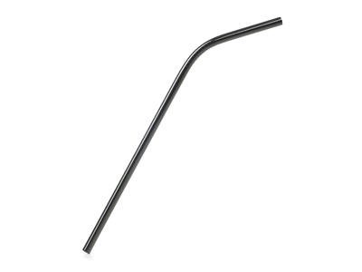 Brush for straws 21.5x6 cm Black stainless steel Inspired By