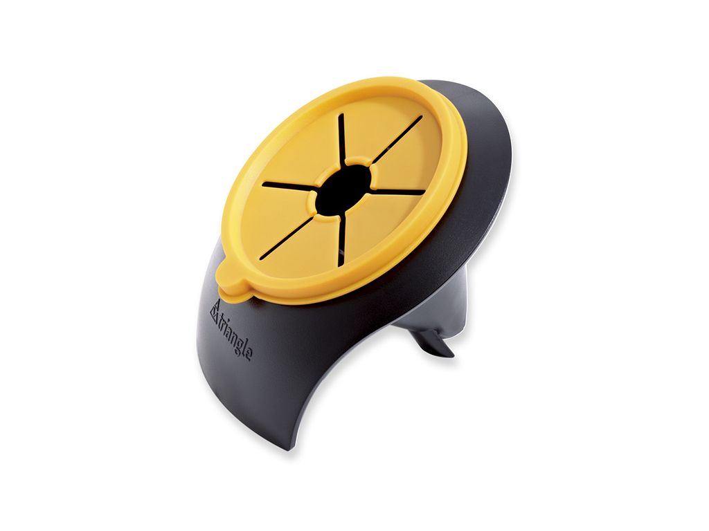 Vegetable tips spiral cutter yellow