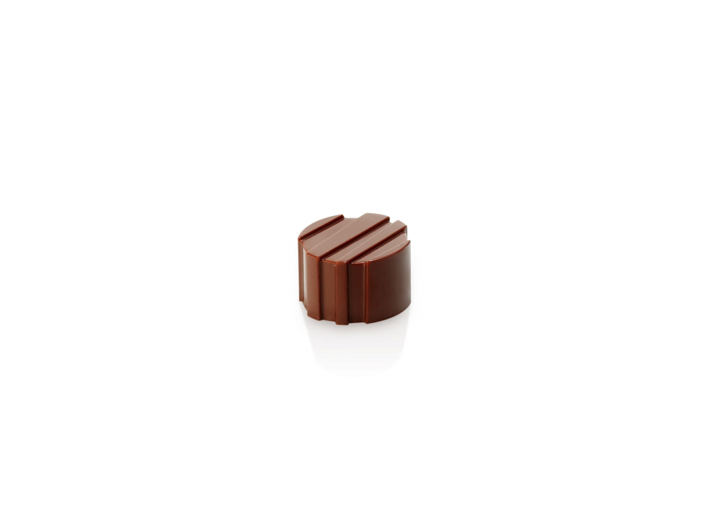 Chocolate mold 21 pcs 10 g. Ø 26 x16 mm - Design 1