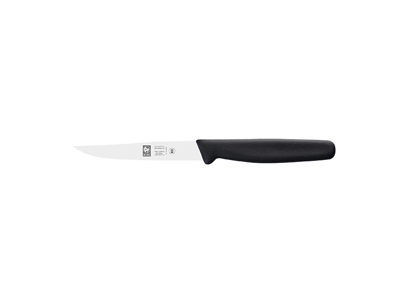 Decorative Knife - Stainless Steel - Black - 100mm - Wavy Blade